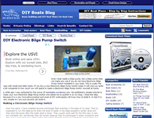 Tablet Screenshot of diy-boats.com
